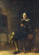 Cornelis Saftleven Self portrait oil painting reproduction